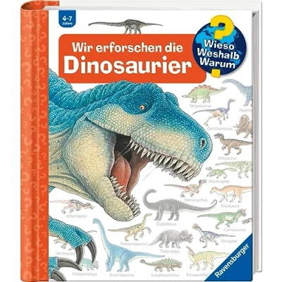 Obrázek Wieso? Weshalb? Warum?, Band 55: Wir erforschen die Dinosaurier (Wieso? 55)