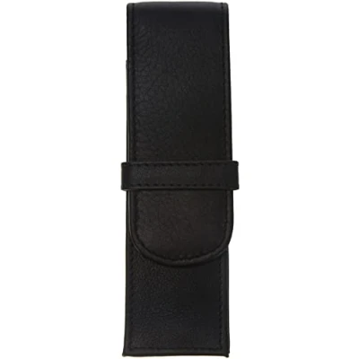 Obrázek Alassio 2610 pouzdro na psací potřeby z pravé kůže, v černé, tužky cca 14 x 4,5 2,5 cm, kožené 2