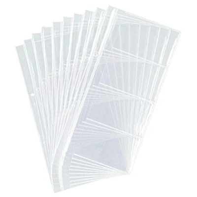 Obrázek Durable Obaly na vizitky (pro 2383/2385) sáček s 10 kusy transparentní, 238619