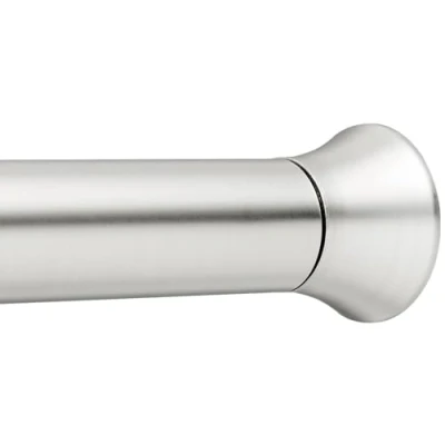 Obrázek AmazonBasics Tension Sprchový závěs pro sprchové dveře, 91,4 137,1 cm, nikl