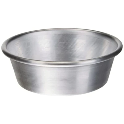 Obrázek Pentole Agnelli Linie Konditorei und Pizza Konische Kuchenform aus Aluminium mit Saum (H 6 cm), Silber/schwarz, 16 cm