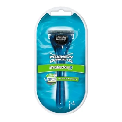 Obrázek Wilkinson Sword Protector 3 pánský holicí strojek s 1 žiletkou, ks