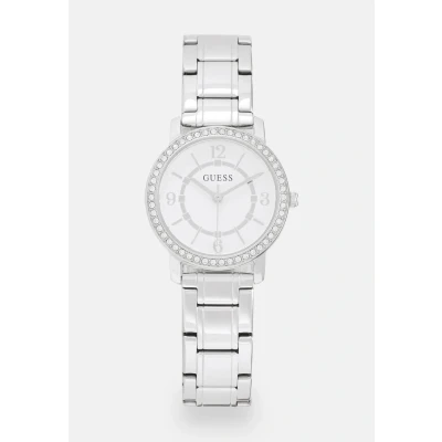 Obrázek Guess Ladies Dress Hodinky silvercoloured, Ženy, Velikost: One Size, Silver coloured