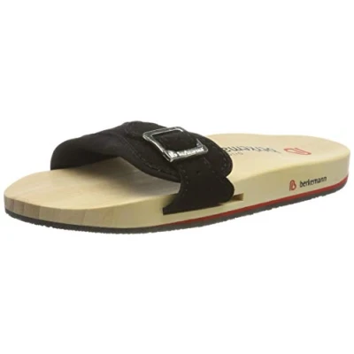 Obrázek Berkemann Unisex pantofle pro dospělé Berkilette, černá