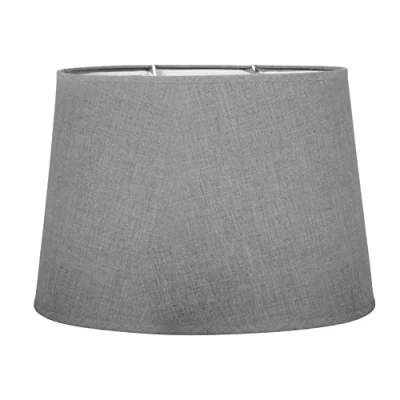 Obrázek Sema 97122 Lampenschirm oval Textur/Stoff hellgrau