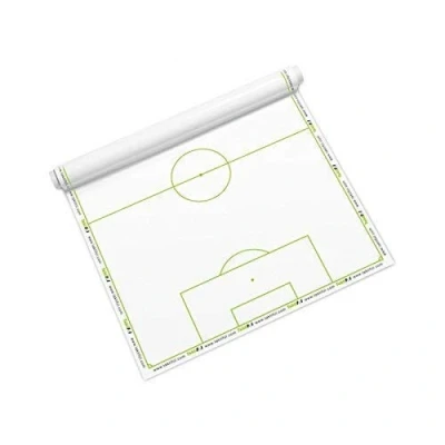 Obrázek Taktifol Fotbal Samolepicí taktická fólie omyvatelná za sucha opakovaně použitelná náhrada taktickou tabuli