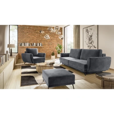 Obrázek Megis sedací sestava 3+1+taburet Materiál / Dekor: Sola 6