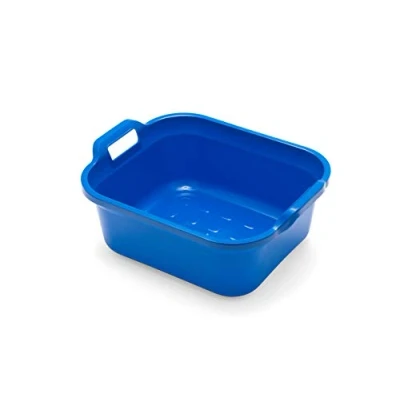 Obrázek Addis 517951 velká splachovací mísa s úchyty, obdélníková, 10 l, kobaltově modrá, 39 x 32 14 cm
