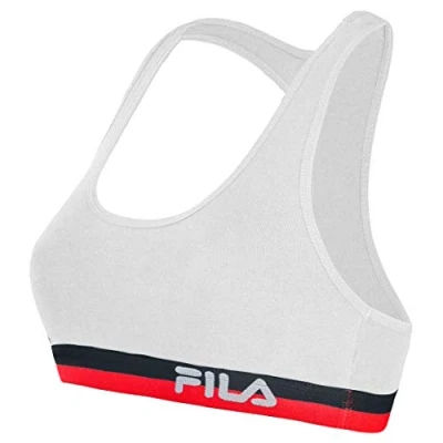 Obrázek Dámská sportovní podprsenka Fila Korzetová l bílá (white 300)