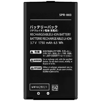 Obrázek OSTENT 1750 mAh 3,7 V dobíjecí lithium iontový akumulátor pro Nintendo New 3DS LL/XL konzole