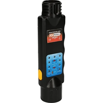 Obrázek KS Tools 150. 0933 12V zkoušečka tažného vozíku / zásuvek přívěsu 13pólový, žlutý, černý