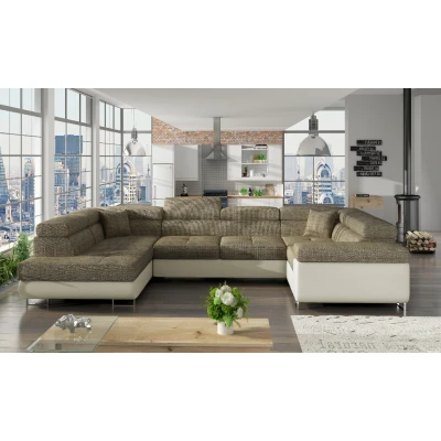 Obrázek Letto sedací souprava Materiál / Dekor: Berlin 03, Ekokůže Soft 33, Orientace: Levá