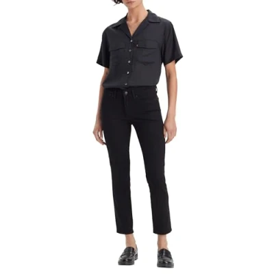 Obrázek Levi&#039;s 712 Slim WELT Pocket Džíny Fit, Ženy, Velikost: 28x28, Night is black
