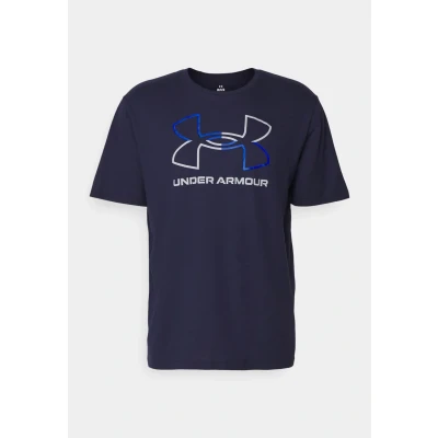 Obrázek Under Armour Foundation Update Triko s potiskem, Muži, Velikost: XS, Midnight navy/royal/steel