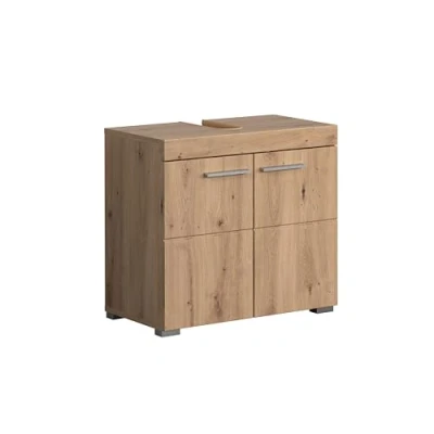 Obrázek trendteam smart living Skříňka pod umyvadlo koupelna Amanda rozměry montáže (š x v h) 60 56 34 cm barva větvové duby 139330192