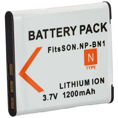 Obrázek Amsahr Sony NP pro BN1 630 mAh, 3.7 Volts, CE homologace, rohs konformní.Baterie