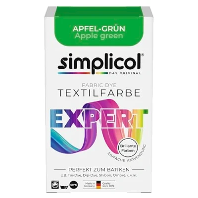 Obrázek Simplicol barva na textil expert pro snadné kreativní barvení, 18 barev, do pračky nebo k ručnímu barvení