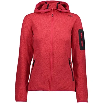 Obrázek CMP Dámská bunda knit tech s pevnou kapucí