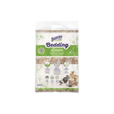 Obrázek Podestýlka BUNNY NATURE Linum 35l