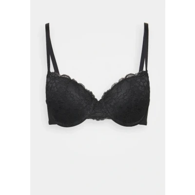 Obrázek Lindex Akleja Balconette BRA WITH LACE Podprsenka s kosticemi, Ženy, Velikost: 70B, Black