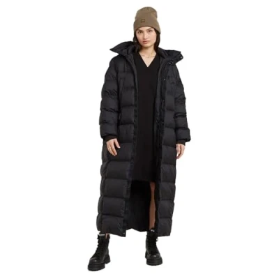 Obrázek G STAR Whistler LONG Puffer Zimní kabát, Ženy, Velikost: Small, Dk black