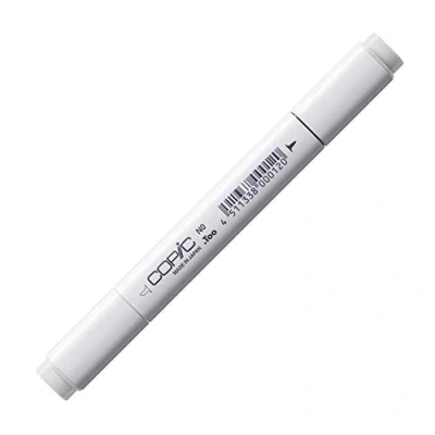 Obrázek COPIC Classic Marker Typ N 0, neutrální gray č. profesionální zvýrazňovač rozvržení, se širokou a jemnou špičkou