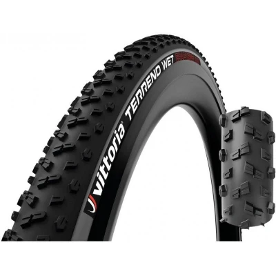 Obrázek Vittoria Terreno Wet TNT 700x33c (33 622) skládací černo šedá Plášť