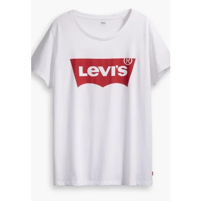 Obrázek Levi&#039;s Plus Perfect TEE Triko s potiskem, Ženy, Velikost: 54/56, batwing white
