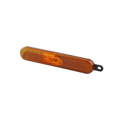Obrázek HELLA 2PS 009 226 001 Boční obrysové světlo přívěs karavan LED 24 V nástavba/šroubové připojení CCC barva světelného kotouče: žlutá kabel: 250 mm Konektor: AMP