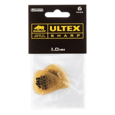 Obrázek JIM DUNLOP Plektrum Ultex Sharp 1,00 mm 6 kusů