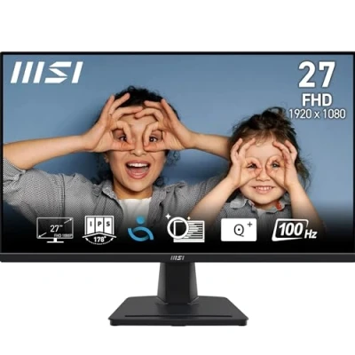 Obrázek MSI pro MP275 27 palců Full HD Office Monitor 1920 x 1080 IPS panel, 100 Hz, obrazovka příjemná oči, integrovaný reproduktor, nastavitelný náklon HDMI 1.4b, D Sub (VGA)
