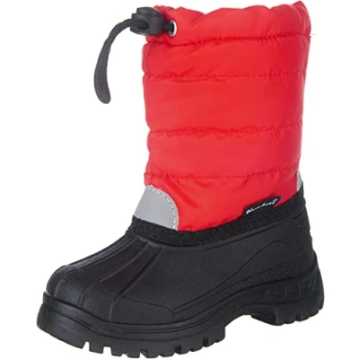 Obrázek Playshoes Unisex Dětské zimní Bootie sněžnice, červená