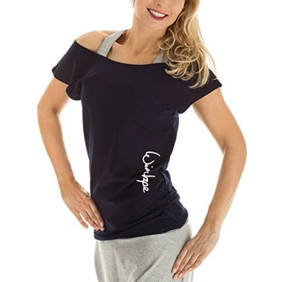 Obrázek WINSHAPE Dámské tričko s krátkým rukávem Fitness Volný čas Yoga Pilates Wtr4