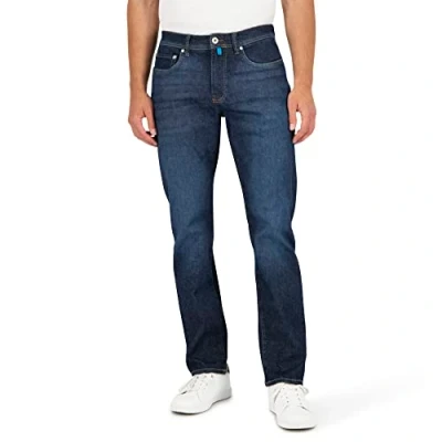 Obrázek Pierre Cardin Jeans Futureflex Lyon Tapered, modrá (tmavě 01)