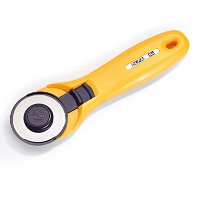 Obrázek Prym 611379 Rotační řezačka Maxi EASY 45 mm, žlutá