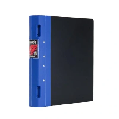 Obrázek Guildhall GL Ergogrip Ordner aus Polypropylen 4 Zacken/2 Ringe 55 mm Heftkapazität A4 2 Stück blau