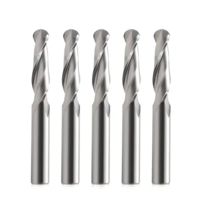 Obrázek EU _ Hozly 6 x 22 mm 2 flétna Tvrdý kov koule nos fréza CEL balení s 5