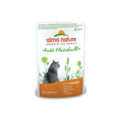 Obrázek Kapsička ALMO NATURE Daily Menu Functional Anti Hairball kuřecí 70g