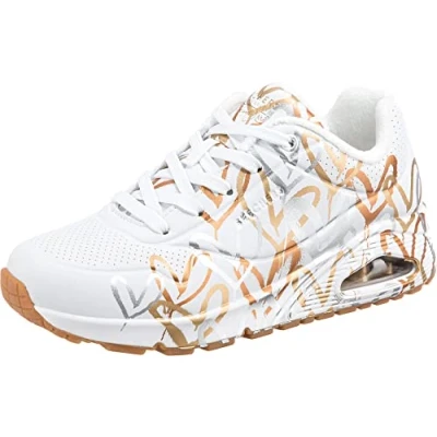 Obrázek Skechers Dámské tenisky UNO metallic Love, bílá