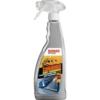 Obrázek SONAX CARAVAN Acryl + čistič na sklo (750 ml) šetrný k čistotě skla, okna z akrylu a dotykových displejů č. výr. 07384000