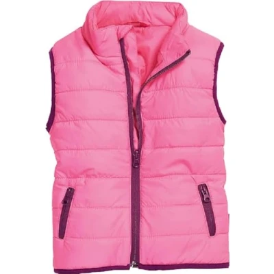 Obrázek Playshoes Unisex dětská prošívaná vesta outdoorová bunda, Růžová