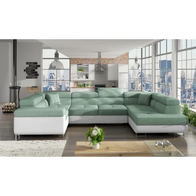 Obrázek Letto sedací souprava Materiál / Dekor: Soro 34, Ekokůže Soft 17, Orientace: Pravá