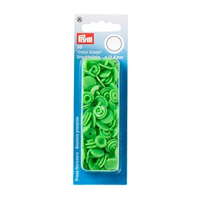 Obrázek Prym 393114 patentky Color Snaps kulaté 12,4 mm světle zelené, plast,