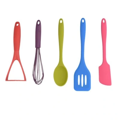 Obrázek Colourworks Küchen Utensilien Set mit Geschenkbox, 5 Teilig, bunt