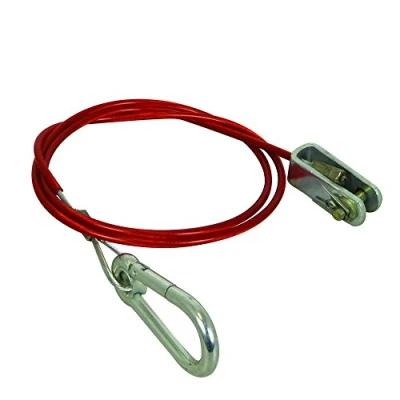 Obrázek Carpoint Abreißseil mit Musketierhaken 100cm 1500N/150kg für Anhänger und Wohnwagen 0438116