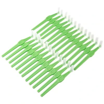 Obrázek TePe Mezizubní kartáčky Angle zelené 0,8 mm, 25 kusů