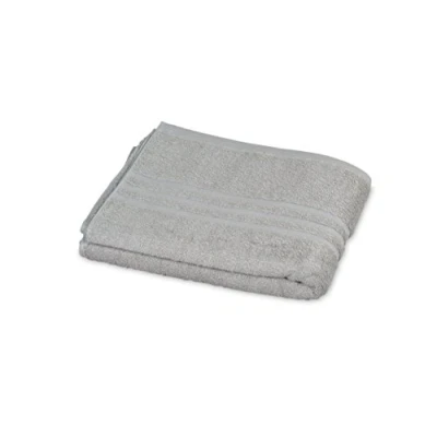Obrázek Gözze Elegantní osuška do sauny, Sylt, 100% bavlna, hustá základní tkanina (440 g/m²), 70 x 200 cm stříbrná