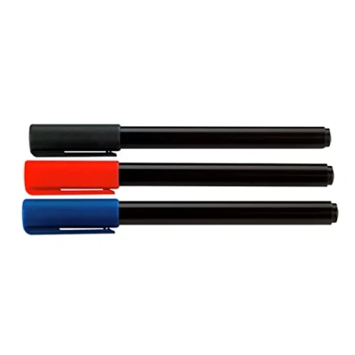 Obrázek Maximex Univerzální popisovače sada 3 ks ks, polypropylen, 1,5 x 14,1 cm, vícebarevná