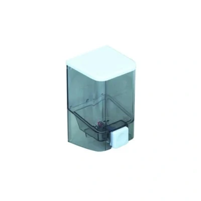 Obrázek MSV 140727 Seifenspender aus Kunststoff in transparent/weiß