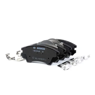 Obrázek Bosch Automotive BP1187 brzdové destičky přední náprava certifikace ECE R90 čtyři v sadě, 0 986 494 609, black